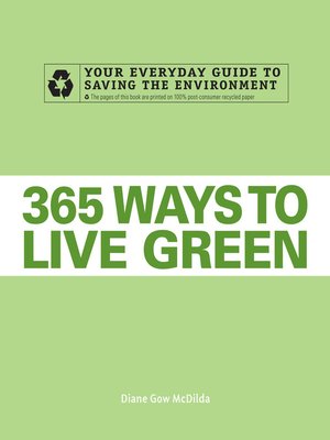 365 Ways to Live Green - ebook